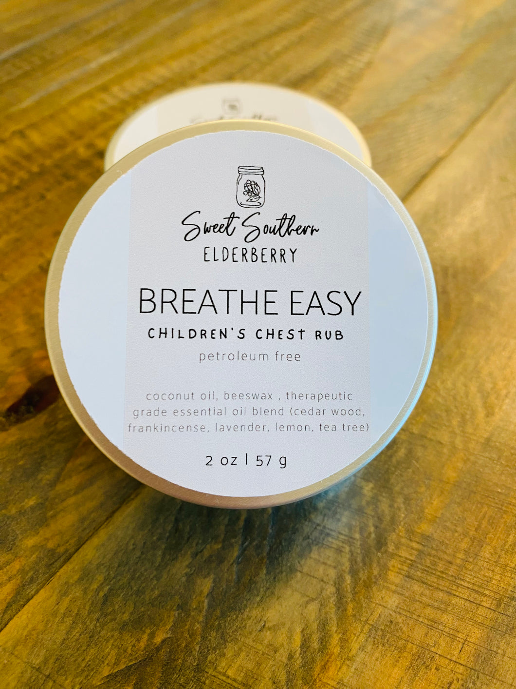 BREATHE EASY Children's Chest Rub