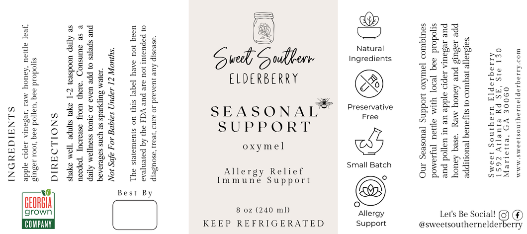 SEASONAL SUPPORT Tonic
